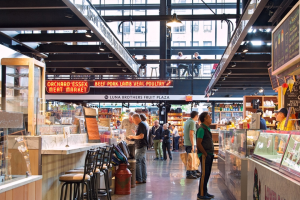 Explore delicious food at the Essex Market